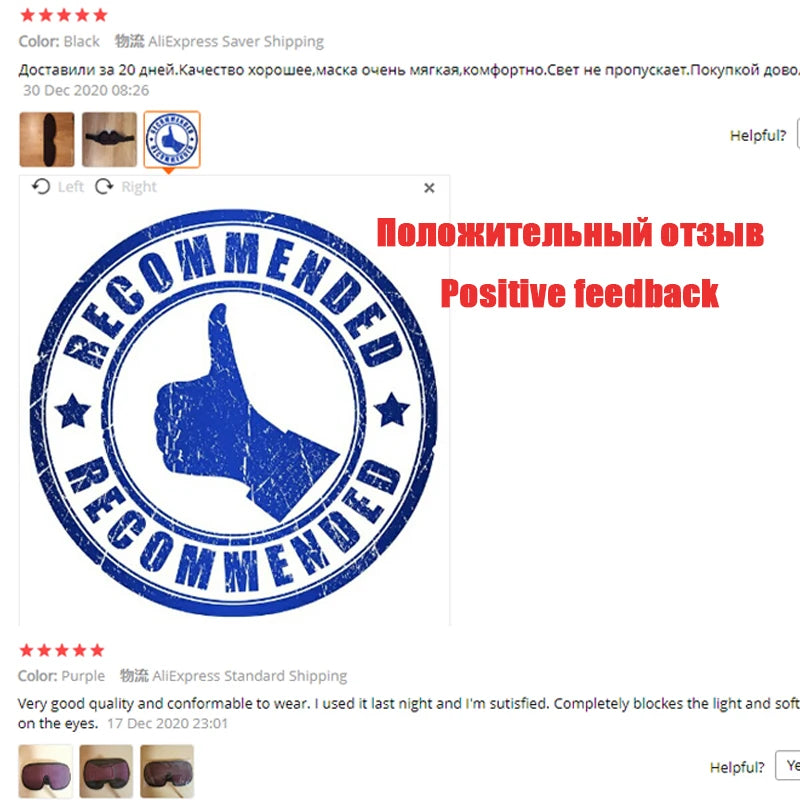 Maska na oczy Lekki Sen